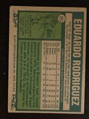 Eduardo Rodriguez 1977 Topps #361