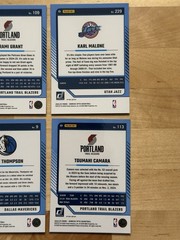 2024-25 Donruss Optic Green Seismic Prizms Lot Klay Malone Grant