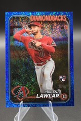 Jordan Lawlar 2024 Topps #451 Blue Holofoil #/999 Arizona Diamondbacks