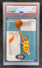 2002-03 Fleer Box Score KOBE BRYANT LA Lakers 1st Edition SP /100 #88 Mint PSA 9
