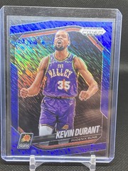 2024-25 Panini Prizm Black FOTL Blue Shimmer 4/35 Kevin Durant #162