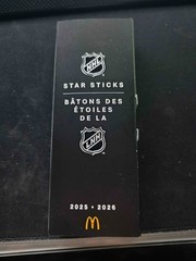Cale Makar Mcdonald&rsquo;s NHL Star Hockey Mini Sticks 2026 Canada Exclusive Colorado