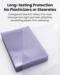 11 x 17 Toploader 10 Pack, 15 Mil Rigid PVC Sheet Protectors | 47PT, Protective