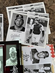 Extremely Rare Baseball Production Photo Press Kit Negative Ron Hassey Lot