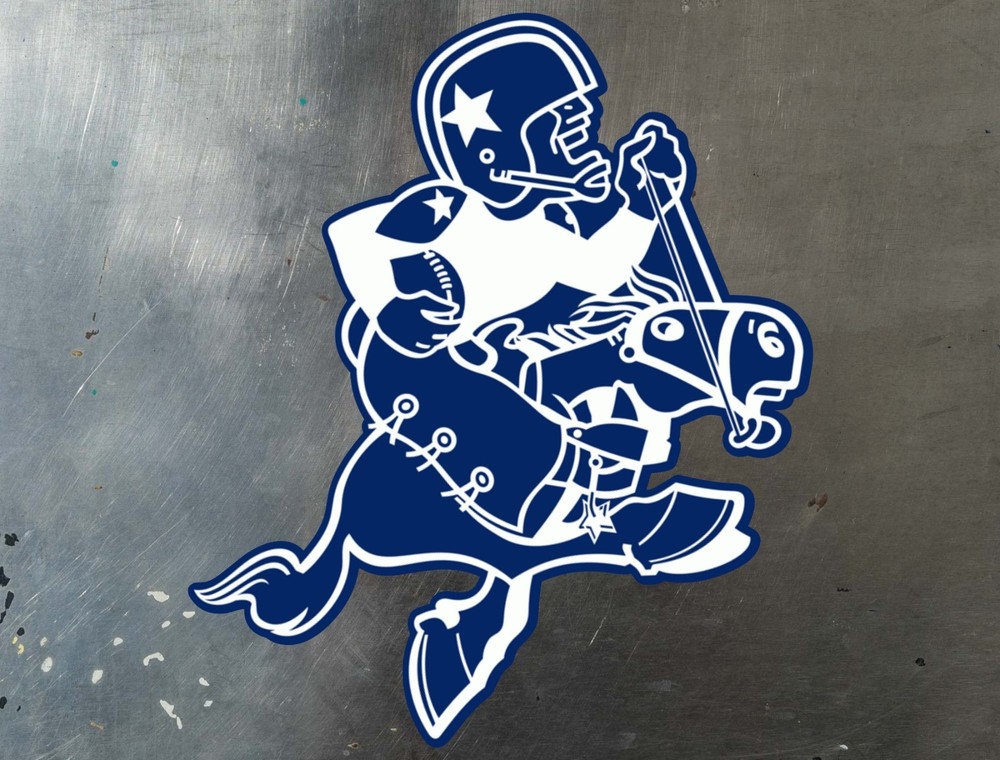 Dallas Cowboys Water Proof UV Safe Glossy Vinyl Decal / Sticker Cowboy Joe
