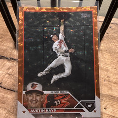 🔥2023 Topps Series 2 Austin Hays #546 Orioles Orange Foil /299 Baseball Card🔥