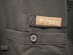Columbia PHG Texas Longhorns Rare Black Button Up Shirt Mens 2XL Fishing Vented
