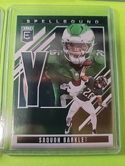 2025 Saquon Barkley Donruss Elite Spellbound GREEN Set Philadelphia Eagles