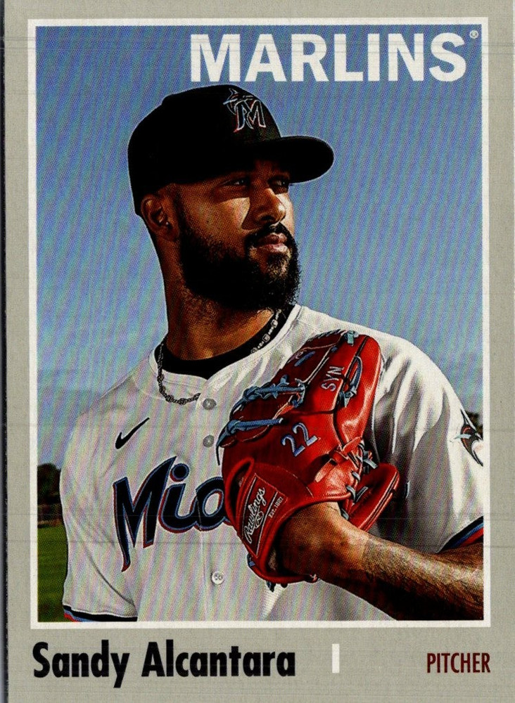 2024 Topps Archives #112 Sandy Alcantara Miami Marlins