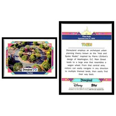 2026 Disneyland 70th #6 The Hub Dinsey Base Trading Card