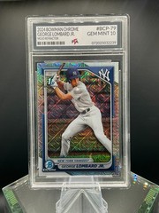 2024 Bowman Chrome George Lombard Jr 1ST BOWMAN MOJO REFRACTOR GEM MINT PTA 10🔥