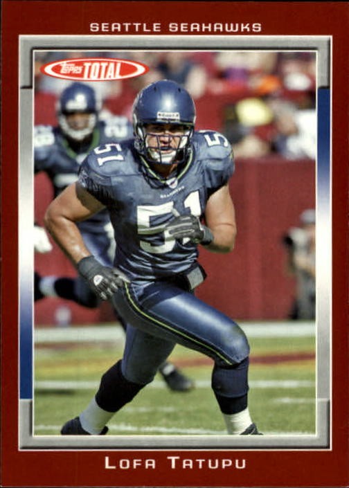 2006 Topps Total Red #290 Lofa Tatupu – FB