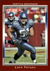 2006 Topps Total Red #290 Lofa Tatupu – FB