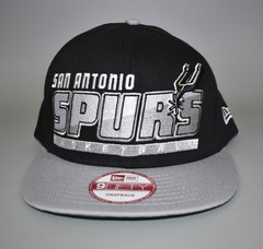 San Antonio Spurs New Era 9FIFTY Hardwood Classics Slice & Dice Snapback Cap Hat