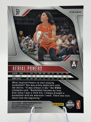 ❄️ 2024 WNBA Panini Prizm – Aerial Powers #37 ICE Prizm Atlanta Dream