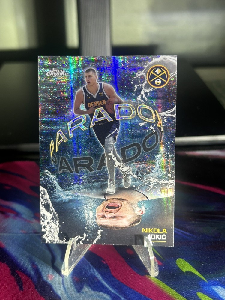 2025 Topps Chrome Nikola Jokic PARADOX Case Hit SSP Nuggets #PD-2