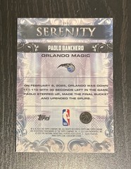 2025-26 Topps Chrome Paolo Banchero #SY-5 Serenity Orlando Magic