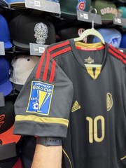 Mexico 2011 Gio Dos Santos black Gold Cup Jersey