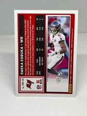 Emeka Egbuka 2025 Donruss Rookies & Highlights Blue /25 Buccaneers #DRH-56