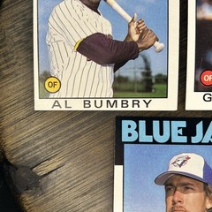 1986 Topps High Grade Cards #583, #342, #563, #569, #467 MLB Baseball (Lot Of 5)