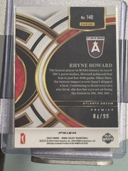 24 Panini WNBA Select Rhyne Howard Premier Purple #/99 (AAJ)