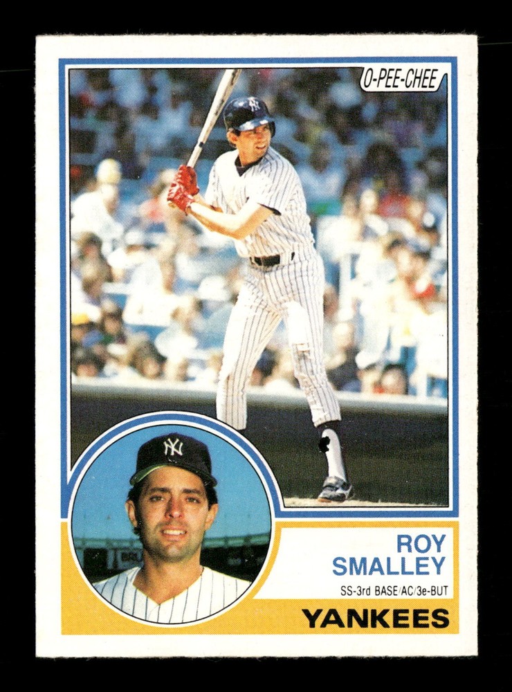 1983 O-Pee-Chee #38 Roy Smalley New York Yankees