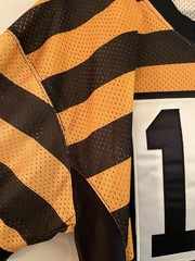 NIKE Pittsburg Steelers Throwback Mike Wallace 80TH SEASON BUMBLEBEE JERSEY #17