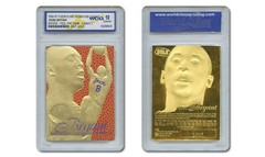 1996-97 KOBE BRYANT FEEL THE GAME Fleer Flair NBA Legacy GOLD ROOKIE GEM-MINT 10