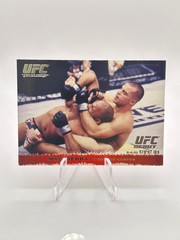2009 Topps UFC Round 1 #11 Matt Serra / Shonie Carter Silver #/288 RC