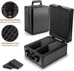 Graded Card Case Upgraded Sports Card Storage Box Waterproof Trading Card Holder