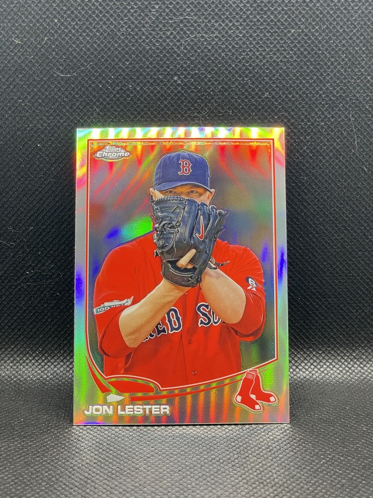 2013 Topps Chrome Jon Lester #111 Refractor Red Sox