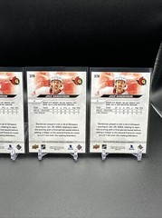 2023-24 Upper Deck Series 2 Hockey #378 Jake Sanderson, Ottawa Senators Lot Of 3