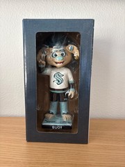 Seattle Kraken 2024-25 Buoy Mascot Bobblehead Hockey NHL SGA 11/27/24 Vs Ducks