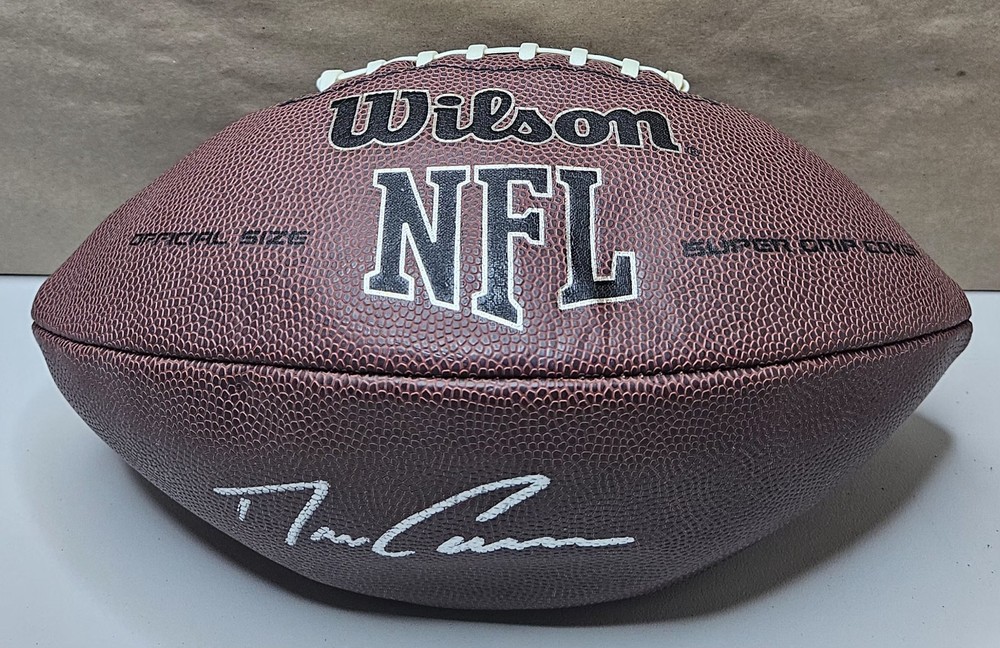 COWBOYS PENN STATE AUTO DAN CONNOR SIGNED OFFICIAL FULL SIZE WILSON NFL FOOTBALL