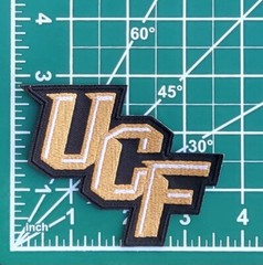 UCF 3.5&Prime; Knights Iron/Sew On Embroidered Patch ~Free Mailing!