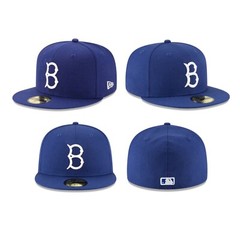 Brooklyn Dodgers MLB Authentic New Era Cooperstown 59FIFTY Fitted Cap 5950
