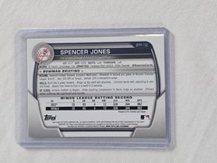 2023 Bowman – Prospects Spencer Jones #BP-139 (RC)