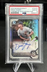2022 Bowman Draft Chrome | Auto-Refractor #153/499 | Drew Thorpe #CRADT | PSA 10