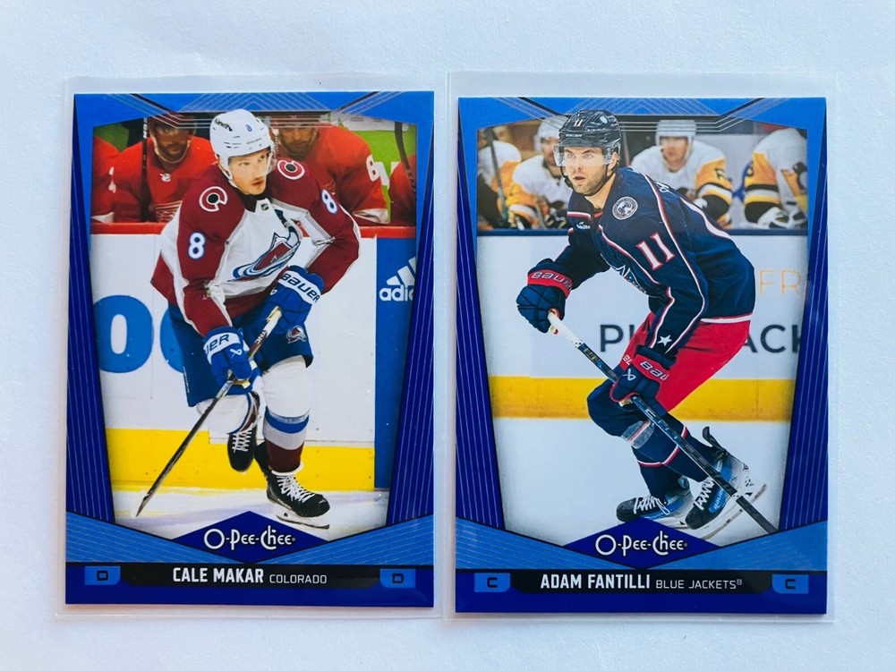 2024-25 O-PEE-CHEE HOCKEY OPC 1-600 RETRO + RED & BLUE SP U PICK FINISH YOUR SET