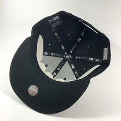 New Era LA Anaheim Angels Exclusive Black Metallic Gold 9FIFTY Snapback Hat Cap