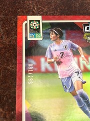 2023 Donruss FIFA Women&rsquo;s World Cup Red #/299 Hinata Miyazawa #93 – Japan