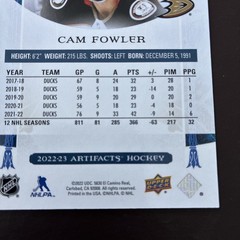 2022-23 Upper Deck Artifacts – Cam Fowler #72 Ruby /499