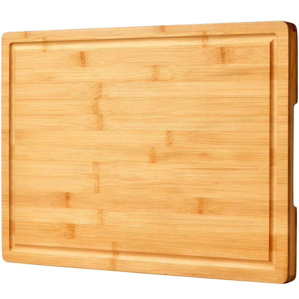 Allsum 24×18&Prime; Extra Large Bamboo Cutting Boards for 24&Prime;L x 18&Prime;W, Natural