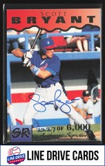 1996 Signature Rookies Preview #5 Scott Bryant Autographs /6000 Calgary Cannons