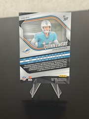 2025 Panini Prizm – Rookies Quinn Ewers #307 Neon Green Pulsar Prizm (RC)