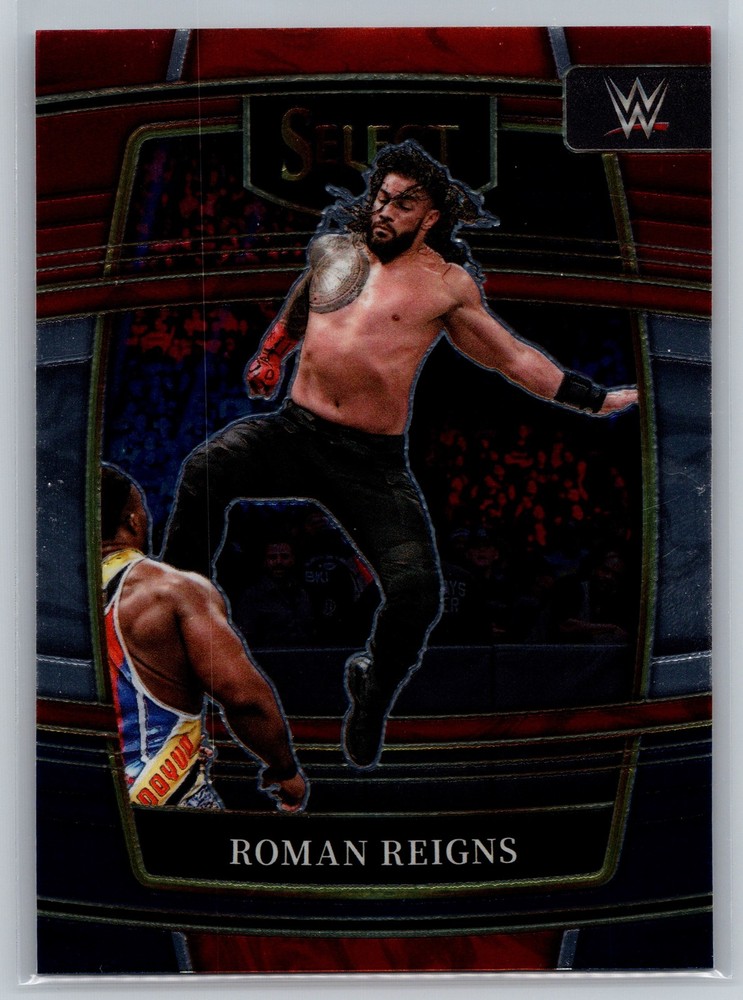 2022 Panini Select WWE Roman Reigns #56 Concourse Tribal Chief SmackDown
