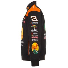 Nascar Austin Dillon Bass Pro Shops Cotton Full-Snap Jacket Black JH Design