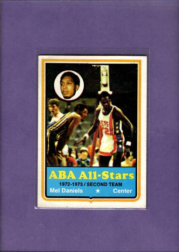 1973-74 Topps #195 Mel Daniels EX+ Excellent+ Pacers ID:79178