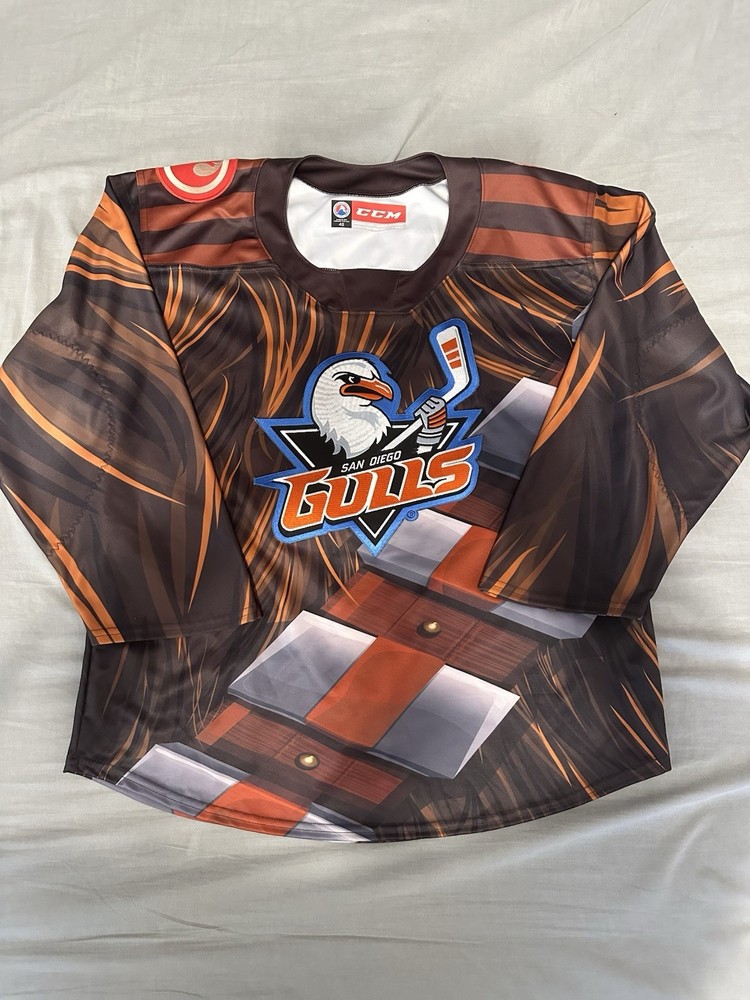 San Diego Gulls Star Wars Night Chewbacca Jersey CCM Size 48 BRAND NEW W/O TAGS