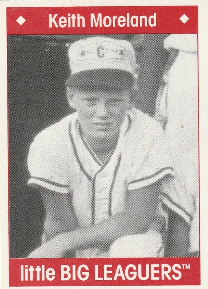 FREE SHIPPING-NRMINT-1990 Little Big Leaguers KEITH MORELAND